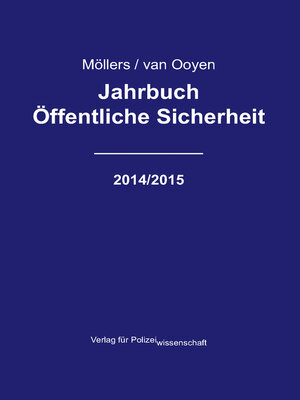 cover image of Jahrbuch Öffentliche Sicherheit--2014/2015